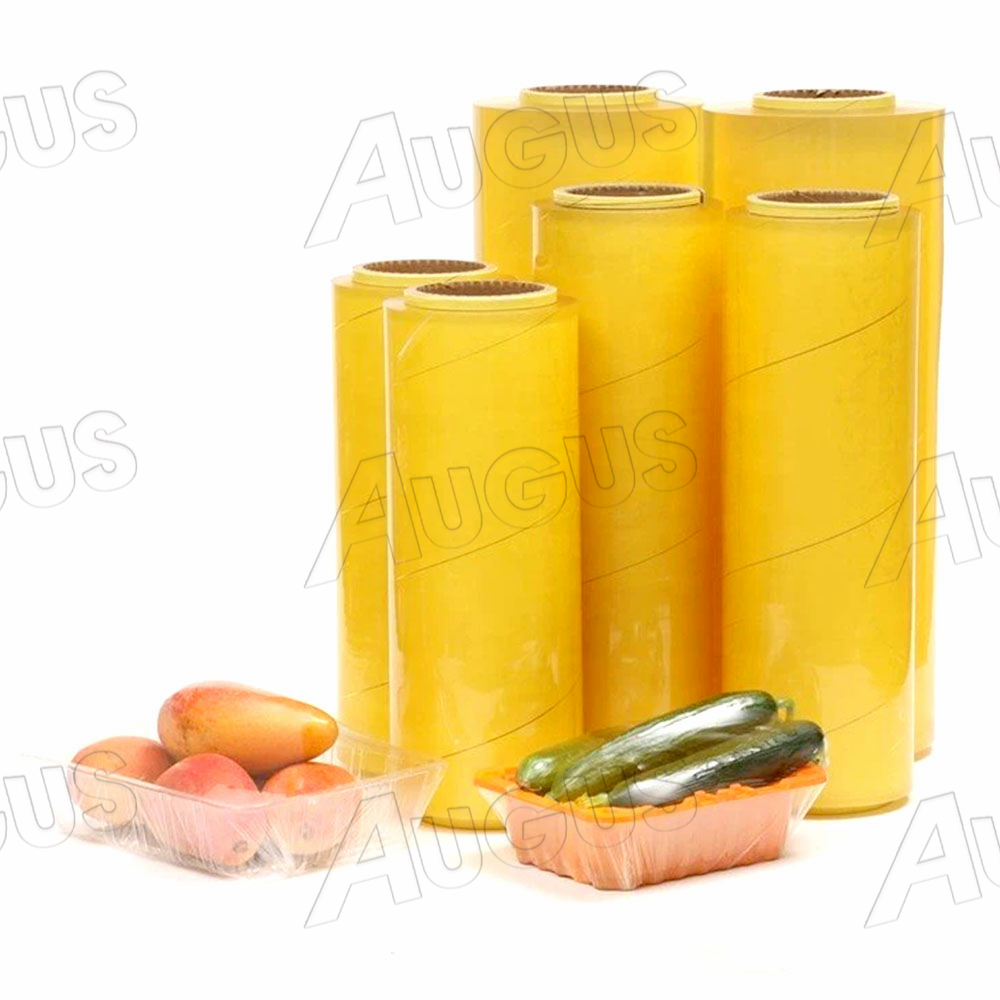 PVC Cling Film for Food Wrapping,Food grade Fresh Keeping Film Jumbo Roll Cus